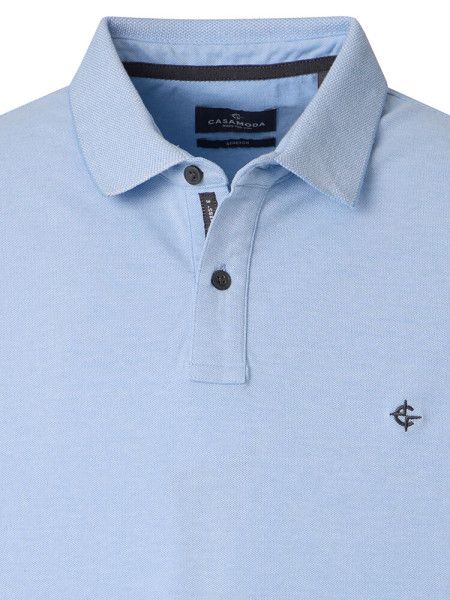 CASAMODA Polo Azul claro Extrafeine Qualität - Vista 1