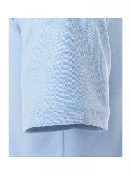 CASAMODA Polo Azul claro Piqué - Vista 2