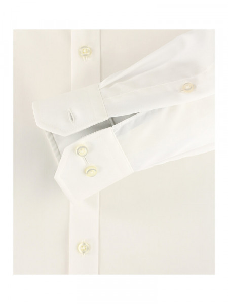 VENTI Slim Fit Camisa Beige claro Kent Popeline - Vista 1