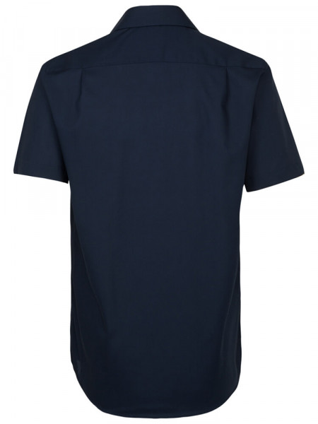 SEIDENSTICKER Regular Fit Camisa Marina Business Kent Popeline