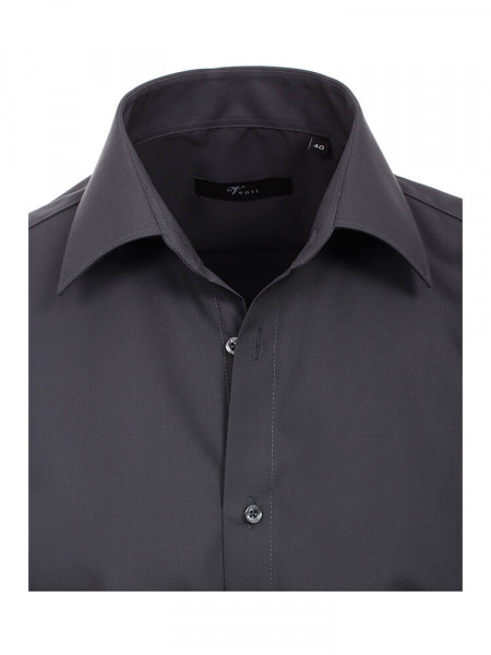 VENTI Regular Fit Camisa Antracita Kent Popeline - Vista 1