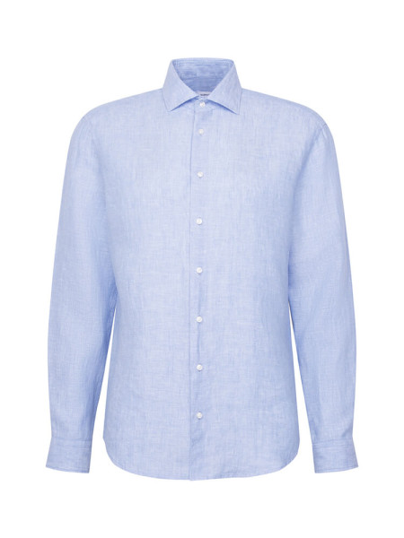 SEIDENSTICKER Regular Fit Camisa Azul claro New Kent Leinen