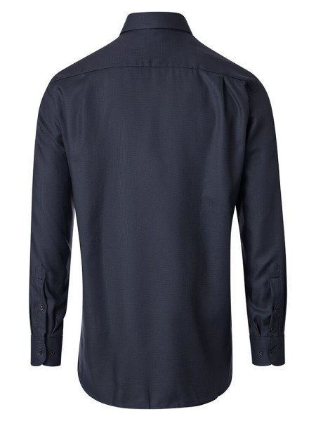 VENTI Comfort Fit Camisa Antracita Kent Struktur