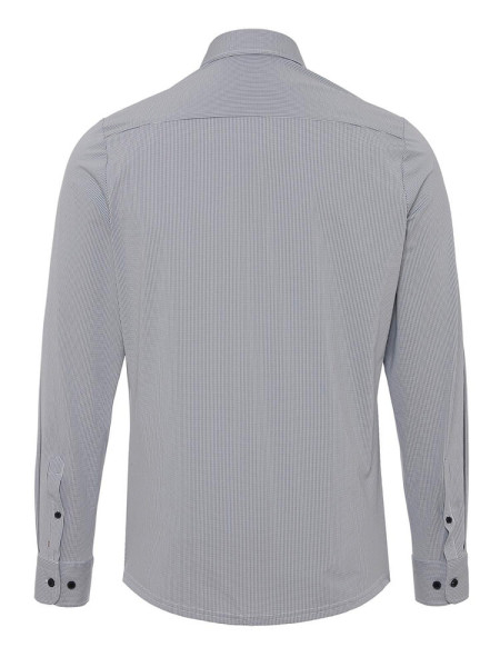 PURE Extra Slim Fit Camisa Azul humo Haifisch Jersey