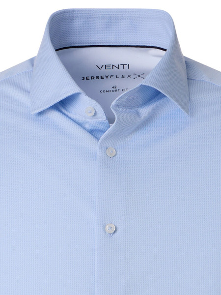 VENTI Comfort Fit Camisa Azul claro Kent Jersey - Vista 1