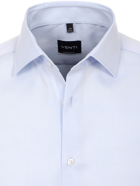 VENTI Regular Fit Camisa Azul claro Kent Twill - Vista 1