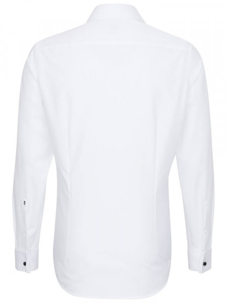 SEIDENSTICKER Tailored Fit Camisa Blanco Business Kent Popeline