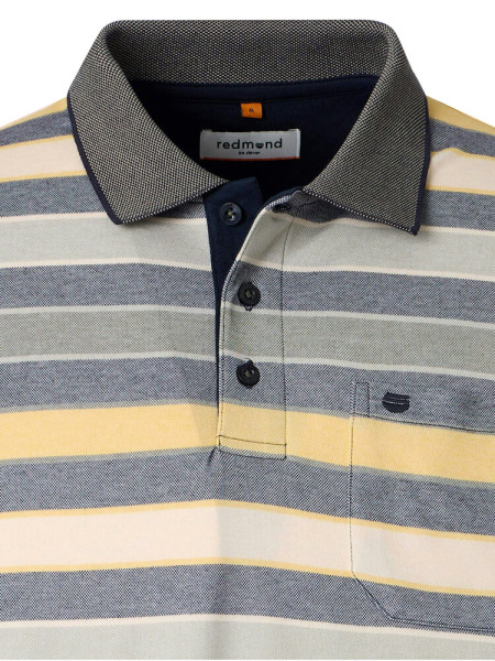REDMOND Polo Amarillo Natté - Vista 1