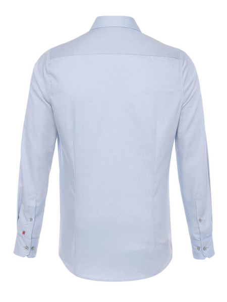 PURE Slim Fit Camisa Azul claro Haifisch Twill