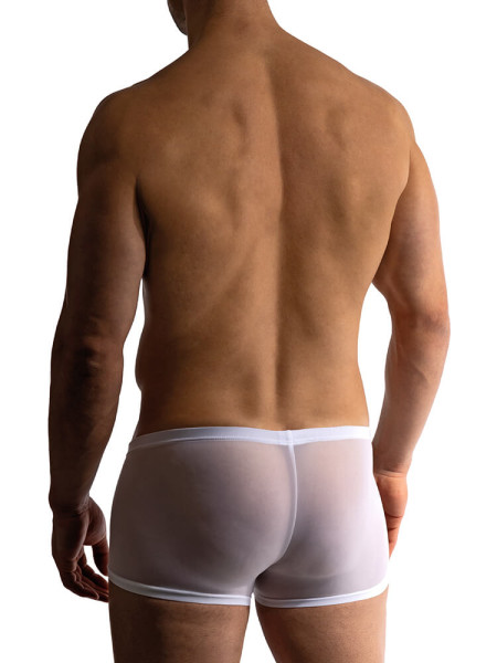 MANSTORE Regular Fit Blanco Microfaser