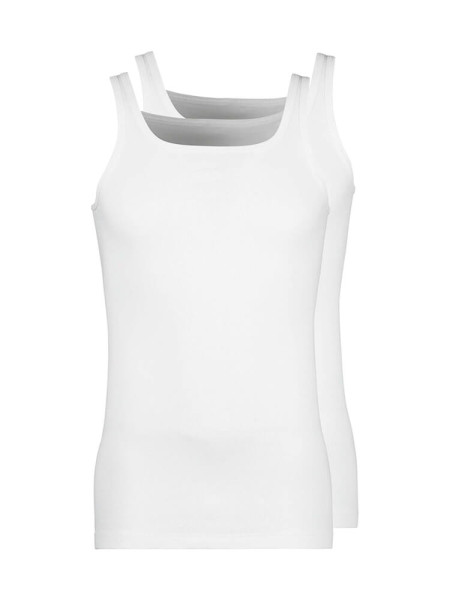 Camiseta sin mangas HUBER Cotton 2 Pack Fine Rib