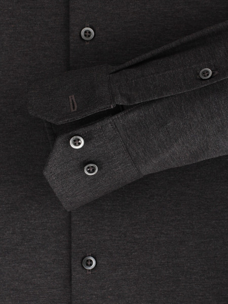 VENTI Slim Fit Camisa Antracita Kent Jersey - Vista 2
