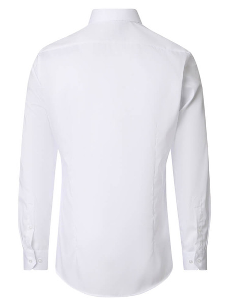 VENTI Slim Fit Camisa Blanco Kent Popeline