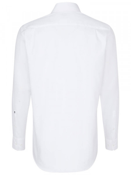 SEIDENSTICKER Regular Fit Camisa Blanco Haifisch Oxford