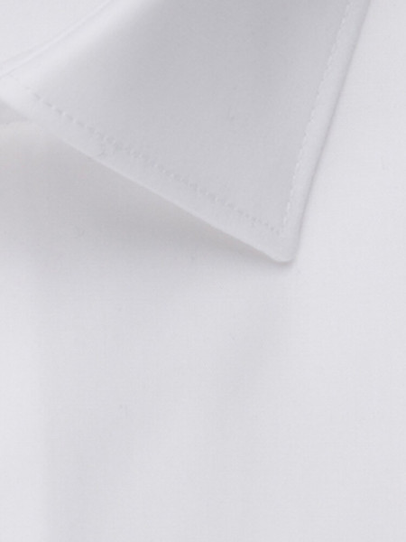 SEIDENSTICKER Slim Fit Camisa Blanco Business Kent Popeline - Vista 3