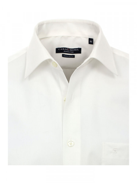 CASAMODA Comfort Fit Camisa Beige claro Kent Popeline - Vista 1