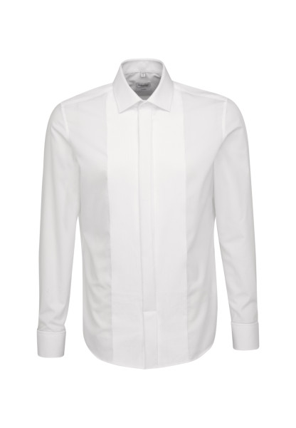 SEIDENSTICKER Tailored Fit Camisa Blanco Business Kent Popeline