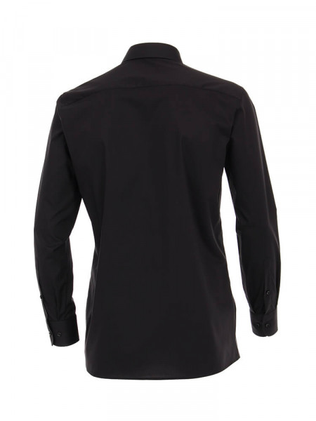 CASAMODA Regular Fit Camisa Negro Kent Popeline