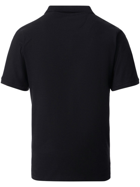 REDMOND Polo Negro Piqué