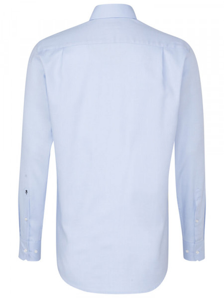 SEIDENSTICKER Regular Fit Camisa Azul claro Business Kent Struktur