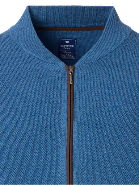 REDMOND Azul medio Natté - Vista 1