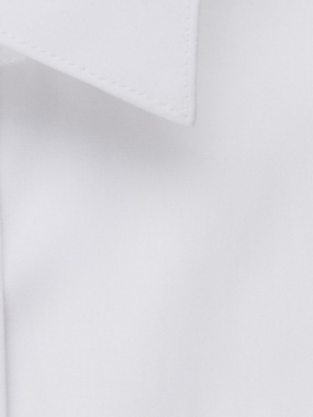 SEIDENSTICKER Tailored Fit Camisa Blanco Kläppchen Popeline - Vista 3