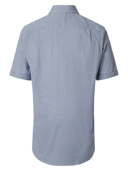 REDMOND Comfort Fit Camisa Rojo Kent Print