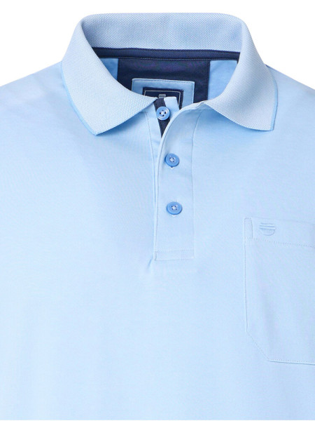 REDMOND Polo Azul claro Jersey - Vista 1
