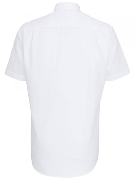 SEIDENSTICKER Regular Fit Camisa Blanco Button-Down Popeline