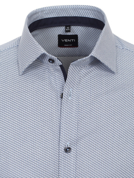 VENTI Slim Fit Camisa Azul medio Kent Easy Care  - Vista 1