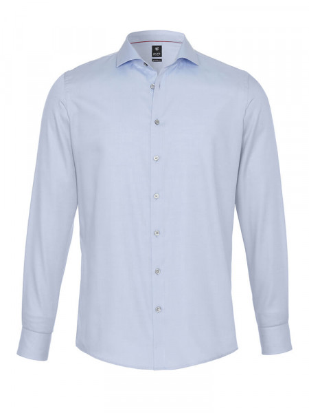 PURE Regular Fit Camisa Azul claro Haifisch Popeline - Vista 1