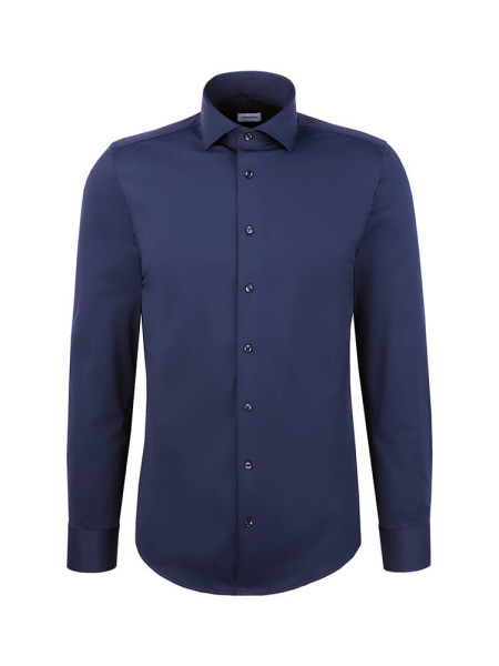 SEIDENSTICKER Slim Fit Camisa Marina Kent Performance Shirt