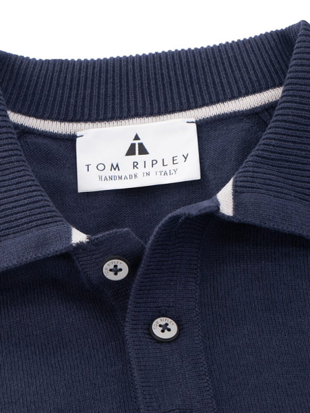 TOM RIPLEY Polo Marina Extrafeine Qualität - Vista 1