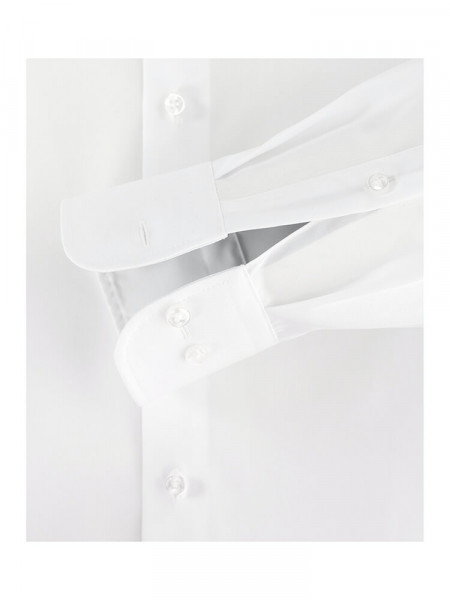 CASAMODA Comfort Fit Camisa Blanco Kent Popeline - Vista 2