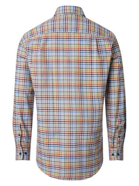 REDMOND Comfort Fit Camisa Rojo Button-Down Fein Oxford