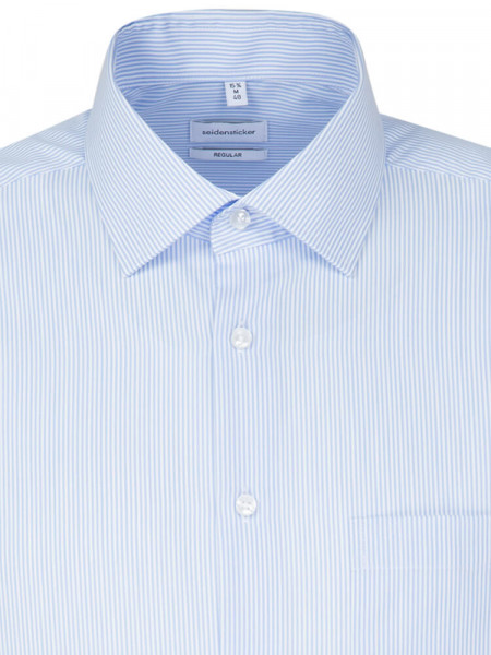 SEIDENSTICKER Regular Fit Camisa Azul claro Business Kent Office - Vista 2