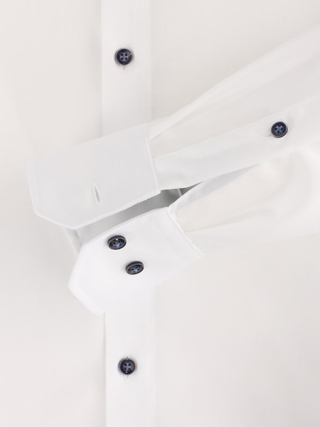 VENTI Regular Fit Camisa Blanco Kent Struktur - Vista 2