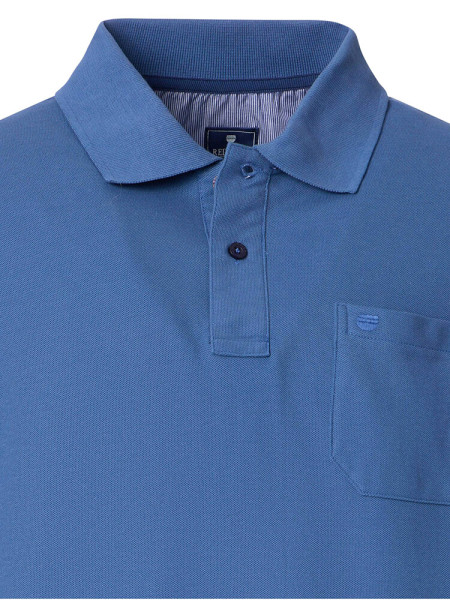 REDMOND Polo Azul humo Piqué - Vista 1