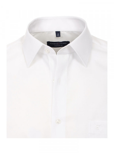 CASAMODA Comfort Fit Camisa Blanco Kent Popeline - Vista 1