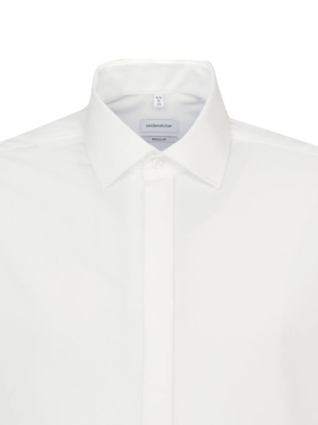 SEIDENSTICKER Regular Fit Camisa Beige claro Business Kent Popeline - Vista 2