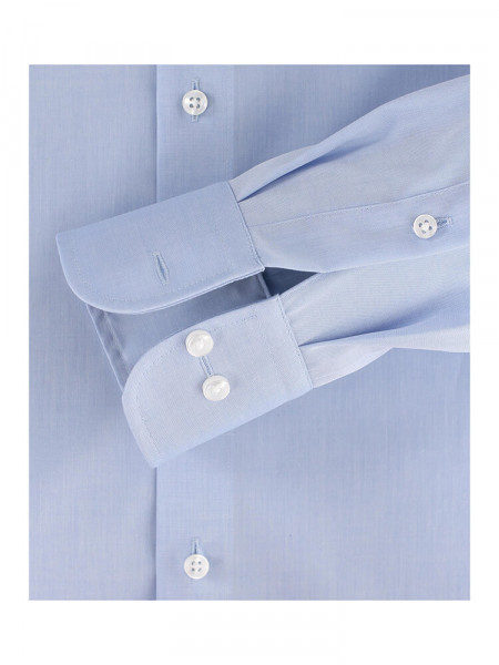 CASAMODA Comfort Fit Camisa Azul claro Kent Popeline - Vista 2