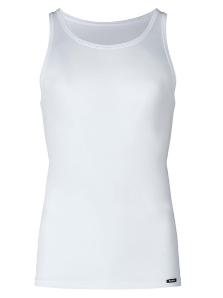 SKINY Regular Fit Blanco Feinripp - Vista 1