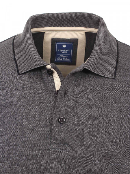 REDMOND Polo Gris Piqué - Vista 1