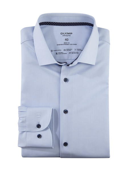 Camisa de negocios OLYMP Level Five 24/Seven body fit
