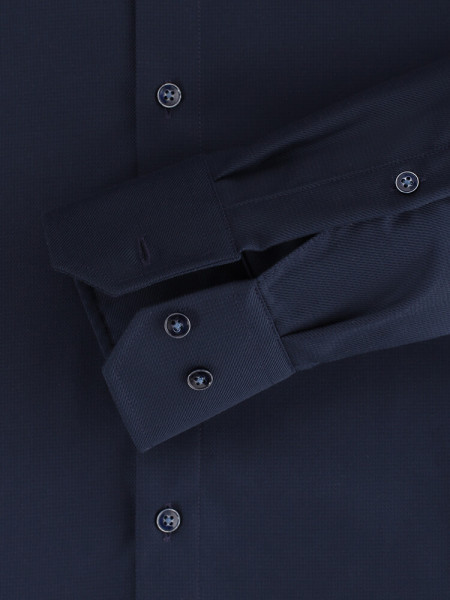 VENTI Regular Fit Camisa Azul oscuro Kent Struktur - Vista 2