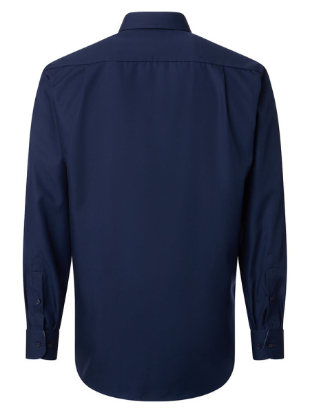 VENTI Comfort Fit Camisa Azul oscuro Kent Popeline