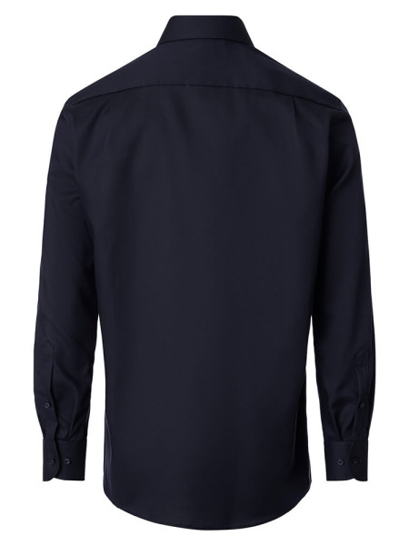VENTI Comfort Fit Camisa Azul oscuro Button-Down Fein Oxford