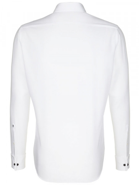 SEIDENSTICKER Tailored Fit Camisa Blanco Business Kent Popeline