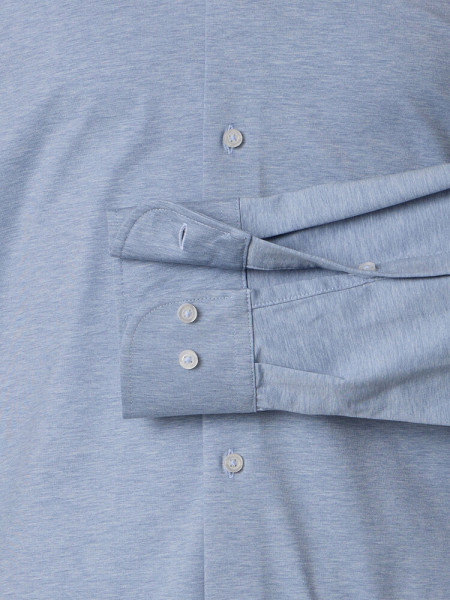 VENTI Comfort Fit Camisa Azul claro Kent Jersey - Vista 2