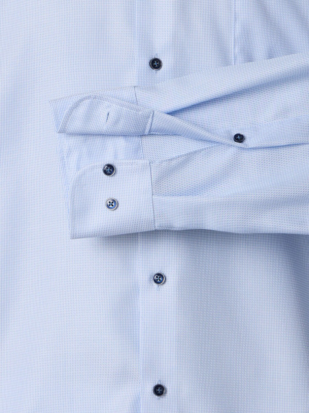 VENTI Comfort Fit Camisa Azul claro Kent Struktur - Vista 2